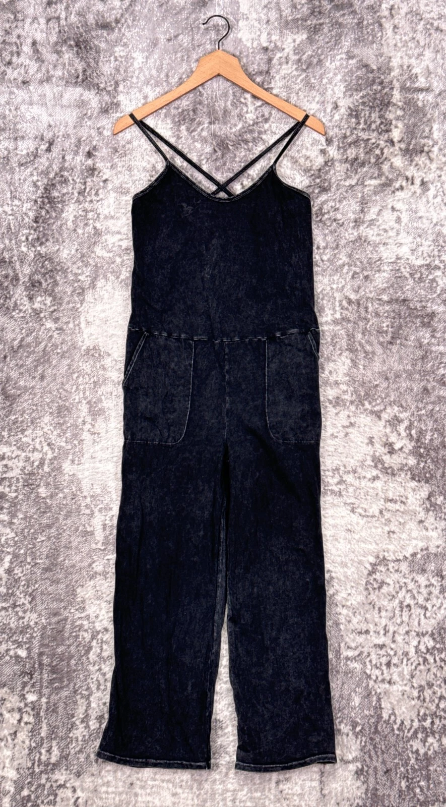 beyond-yoga jumpsuit spacedye sleeveless straight crop leg pants