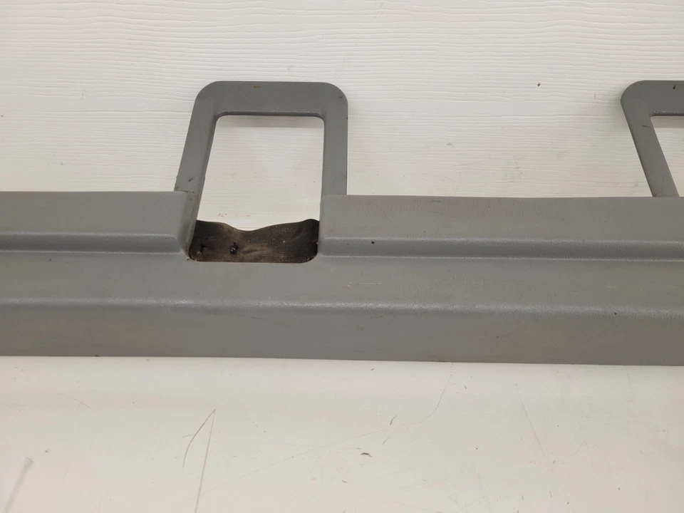 Ford Excursion 2002-2005 alfombrilla trasera de piso de sílex soporte cubierta cruzada gris Foto 3 de 4