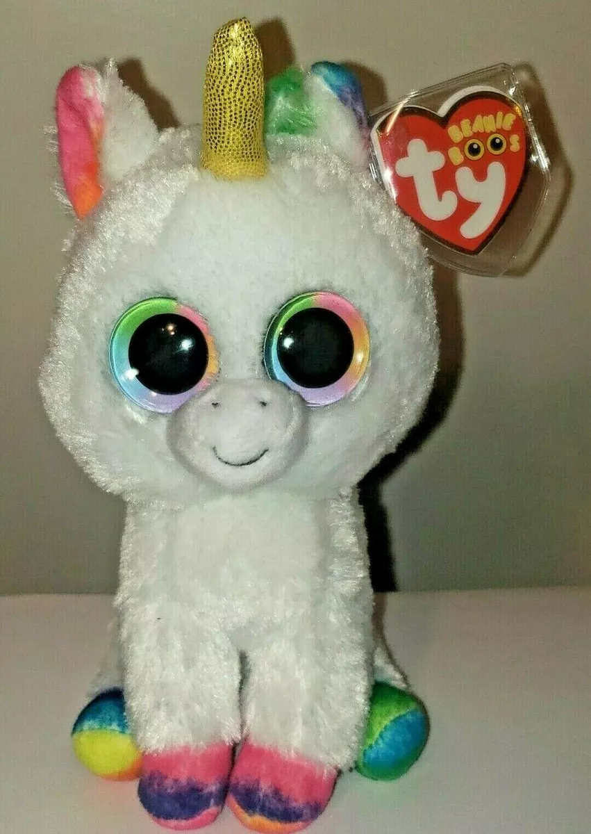 Ty Beanie Boo pixy the Unicorn Plush 6 Inch 