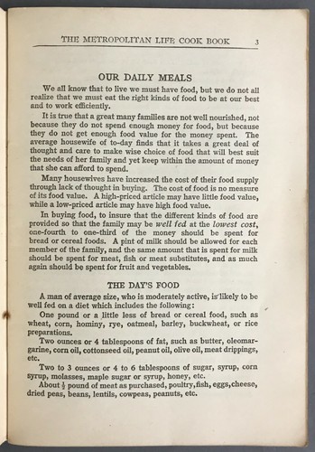 The Metropolitan Life Cook Book Printed for Policy Holders 1922 - Picture 5 of 11