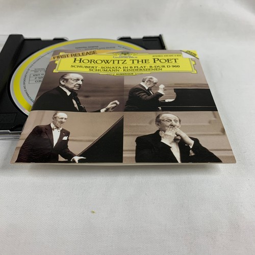 Horowitz The Poet (CD, Oct-1991, Deutsche Grammophon) Schubert & Schumann Pieces - Imagen 4 de 15