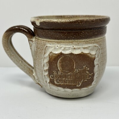 Ozark Mountain Studio B Pottery Handmade Mug Cup Ceramic Souvenir Branson MO