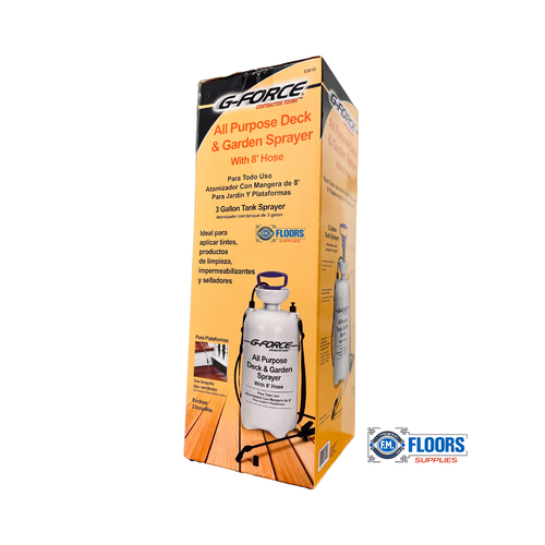 G-FORCE 3 GALLONEN ALLZWECK DECK & GARTEN SPRITZE mit 8' SCHLAUCH - Bild 2 von 3
