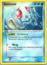 Tentacool Pokemon Hidden Legends Heavily played