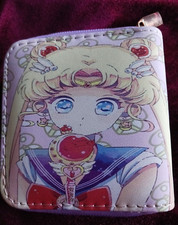 Beautiful Sailor Moon Anime Manga in the na Women's Teen Wallet small Purse
