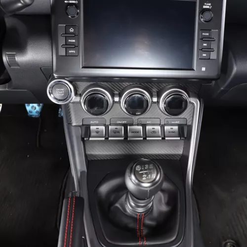 Juego de cubiertas de tablero interior de fibra de carbono real mate para GR86 BRZ 2022-2025 - Imagen 29 de 44