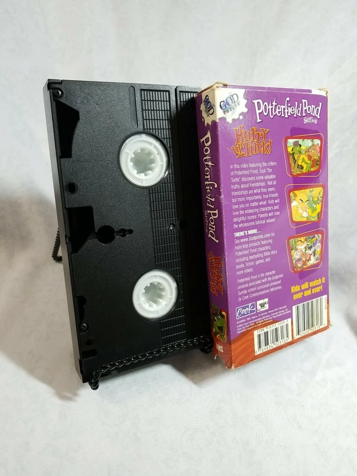 Potterfield Pond Series Hurry up Tuck!VHS 2002GodPrints Sunday School Curriculum - Image 2 of 2