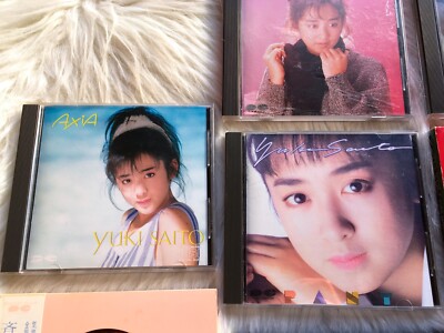 Yuki Saito 斉藤由貴 Lot 10 CD Iconic Album LOVE Japanese Pops Idol