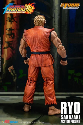 Storm Toys King Of Fighters Ryo Sakazaki KOF 1:12 7" Action Figure Official - Picture 5 of 18