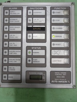 AUTO MASKIN DCU 205 DIESEL CONTROL UNIT DCU205