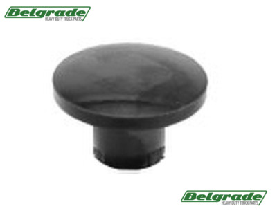 Haldex N14514 Black Plastic Knob, 1/4''- 28 Thread