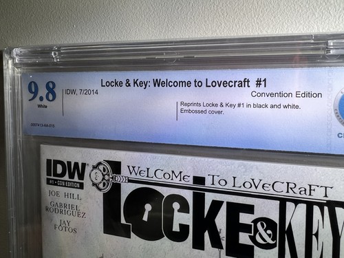 Locke & Key Welcome to Lovecraft #1 IDW 2014 Convention Exclusive CBCS CGC 9.8 - Picture 4 of 8