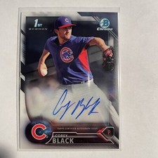 2016 Bowman Chrome COREY BLACK 1st Prospect Autograph AUTO CPA-CB