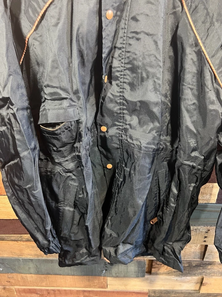 Винтажная мужская куртка XL Reebok Stadium черная Colorado Rapids футбольный клуб длинная - Изображение 3 из 4