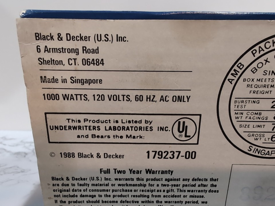 Brew Fresh Coffee One Cup at a Time Black & Decker DCM5 Coffeemaker New