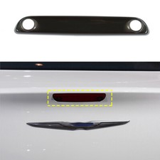 Rear High Brake Light Panel Cover Trim Bezel For 2011 Chrysler 300 Smoked Black