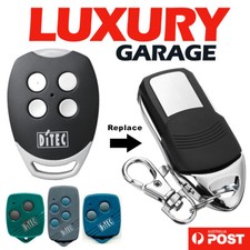 Ditec Compatible Garage/Gate Remote Control GOL4, BIXLG4, BIXLP2 &amp; BIXLS2