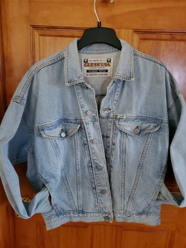 Vintage 80's Denim Blue Jeans Jacket 