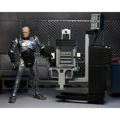 ROBOCOP - BATTLE Damaged RoboCop with Chair Ultimate Action Figure Neca EUR 99,00 - ES
