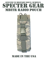 SPECTER GEAR 386 ABU MOLLE MBITR SQUAD PLATOON RADIO POUCH US MILITARY USAF SF