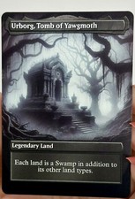 Urborg, Tomb Of Yawgmoth Proxy Card with Custom designed art