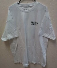 Dogtown Skateboards Suicidal Skates 80s Pool Skater short sleeve tee wht 2XL
