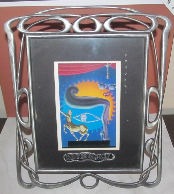 Surrealist Mythical Dream Art Print Picture Size 5.5" x 8" Frame 10.5" x 12.5"