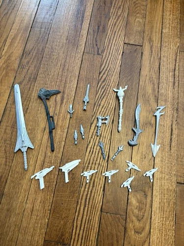 Vintage Mighty Morphin Power Rangers Weapons Lot Of 14