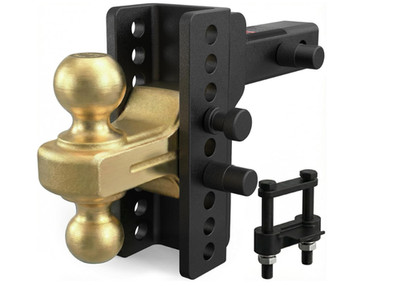 Enganche Ajustable 6'' para Remolque con Doble Bola y 14,000 lb GTW