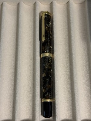 Pelikan Souveran M1000 S.E Renaissance Brown 18K Fountain Pen Fine Nib