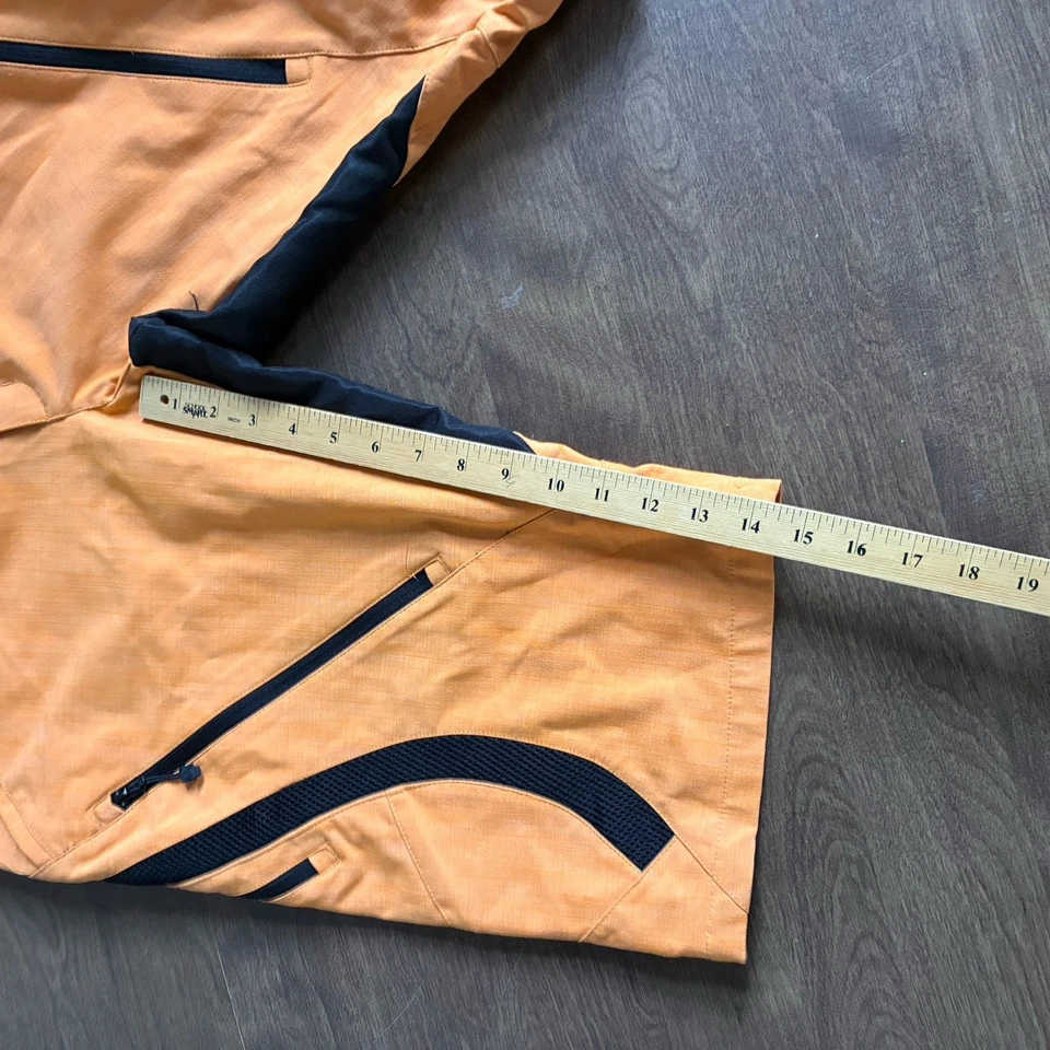 Pantalones cortos de ciclismo Race Face Ambush naranja talla grande para hombre Foto 2 de 4