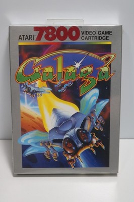 NEW Atari 7800 Galaga 1987 Video Game Cartridge CX7805 Hang Tag FACTORY SEALED