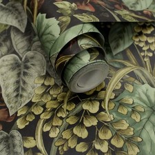 Cascading Garden Green Wallpaper Holden Paste The Wall Botanical Spongeable