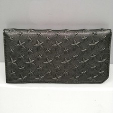 JIMMY CHOO COOPER Bifold Long Wallet EBN 172 Rank B VG cond limited From JAPAN