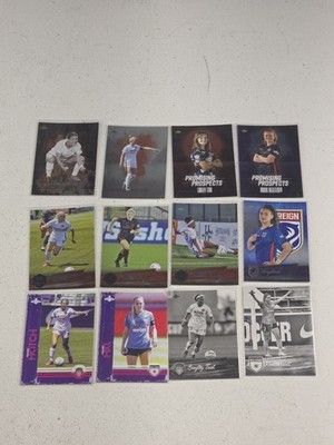 2021 Parkside NWSL Promising Prospects Foil LOT SP US Soccer Premier Emily Fox +