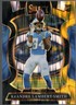 Keandre Lambert-Smith 2025 Panini Select Black Gold Shock Prizm #3 Chargers 