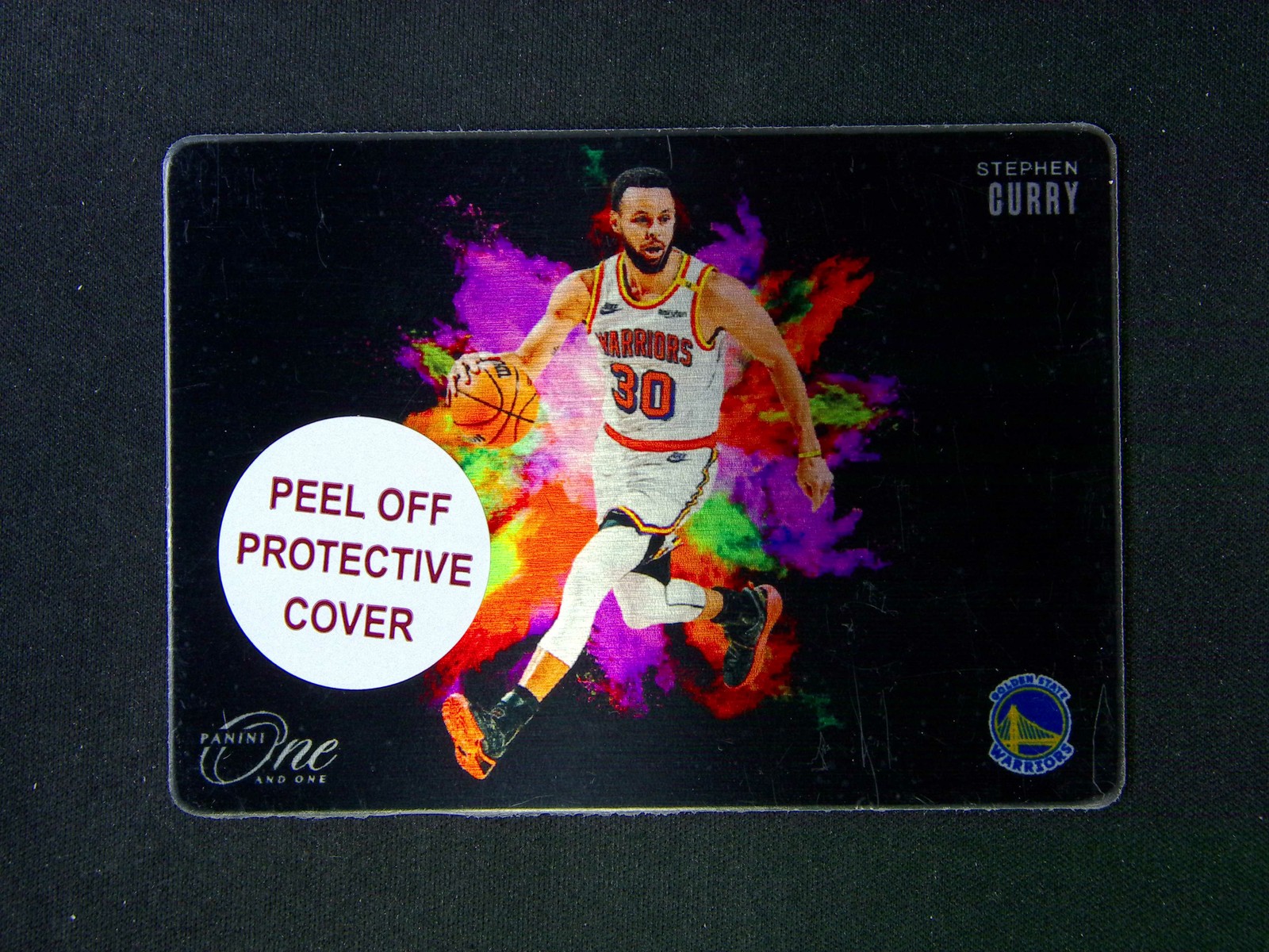 2024-25 Panini One And One Stephen Curry #12 Black Color Blast Case Hit SSP