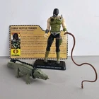 GI Joe Croc Master Figure 2008 Cobra Reptile Trainer 25th