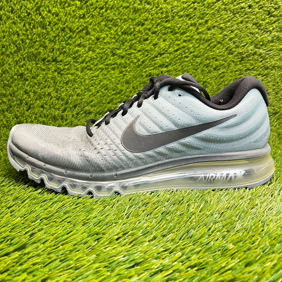Nike Air Max 2017 Mens Size 12 Cool Gray Black Athletic Running Shoes Sneakers - Image 4 of 4