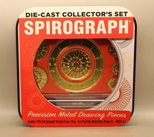 SPIROGRAPH DIE-CAST COLLECTORS SET METAL DRAWING PLAYMONSTER 1021RZ9 READ