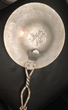 Buenilum Hand Wrought Silent Butler Hammered Aluminum circa 1940