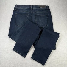 NEW Ann Taylor Jeans Womens 8 The Skinny Modern Fit Dark Wash Denim