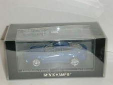 ☆1/43 MiniChamps Aston Martin Vanquish 2002 Blue Metallic