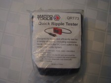 Matco Tools Quick Ripple Tester Qrt73 Matco Tools Quick Ripple Tester Qrt73