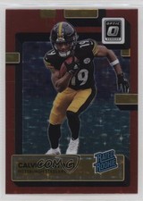 2022 Panini Donruss Optic Rated Rookie Red Stars Prizm Calvin Austin III 0su2