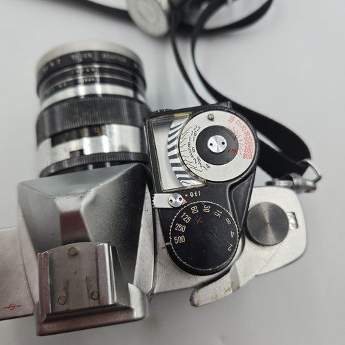Yashica J-P SLR 35mm fotocamera vintage pellicola - non testata COSÌ COM'È - Foto 7 di 14