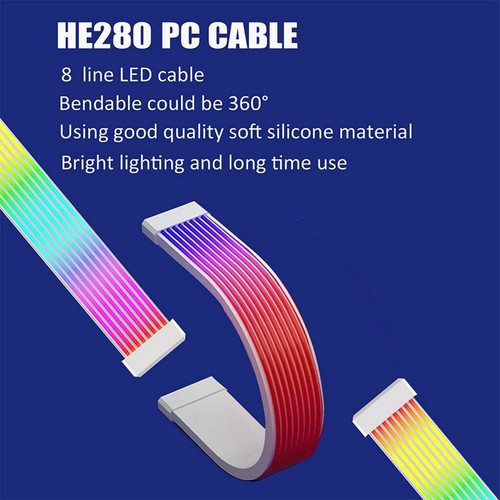 Rallonge d'alimentation RGB, Rallonge d'alimentation ARGB, 5 V, 3 broches, RG3549 - Photo 4/9