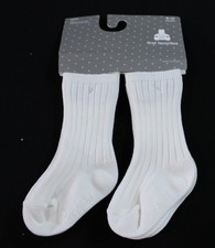 Baby Gap Unisex Babies' First Favorites Crew Socks 3 Pack DH3 White 6-12M NWT