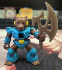 Battle Beasts #11 Grizzly Bear Vintage Hasbro 1986 Rub + Weapon