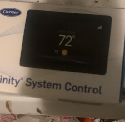 Carrier Infinity System Control Touchscreen Wi-Fi Thermostat Alexa SYSTXCCITC01 